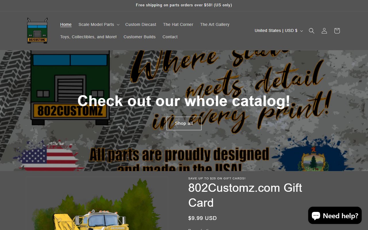 802customz.com screenshot