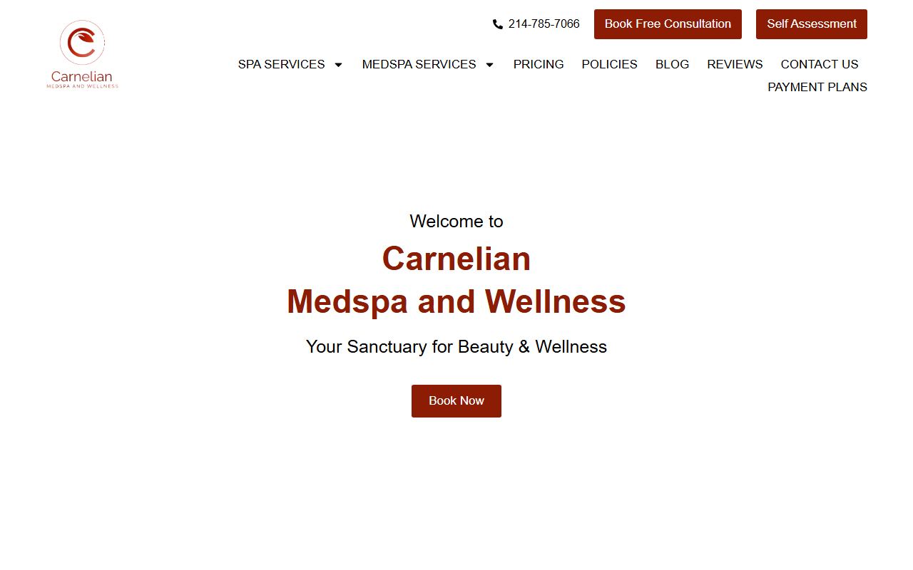 802esthetics.com screenshot