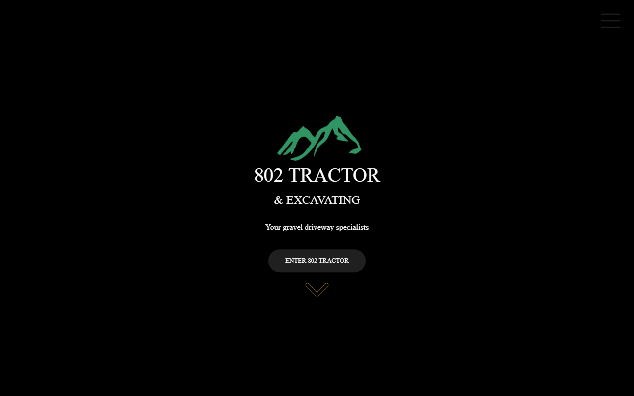 802excavating.com screenshot