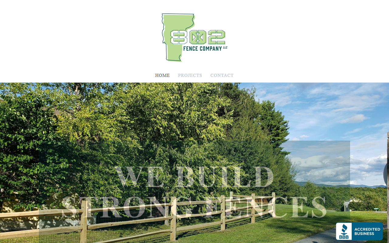 802fencecompany.com screenshot
