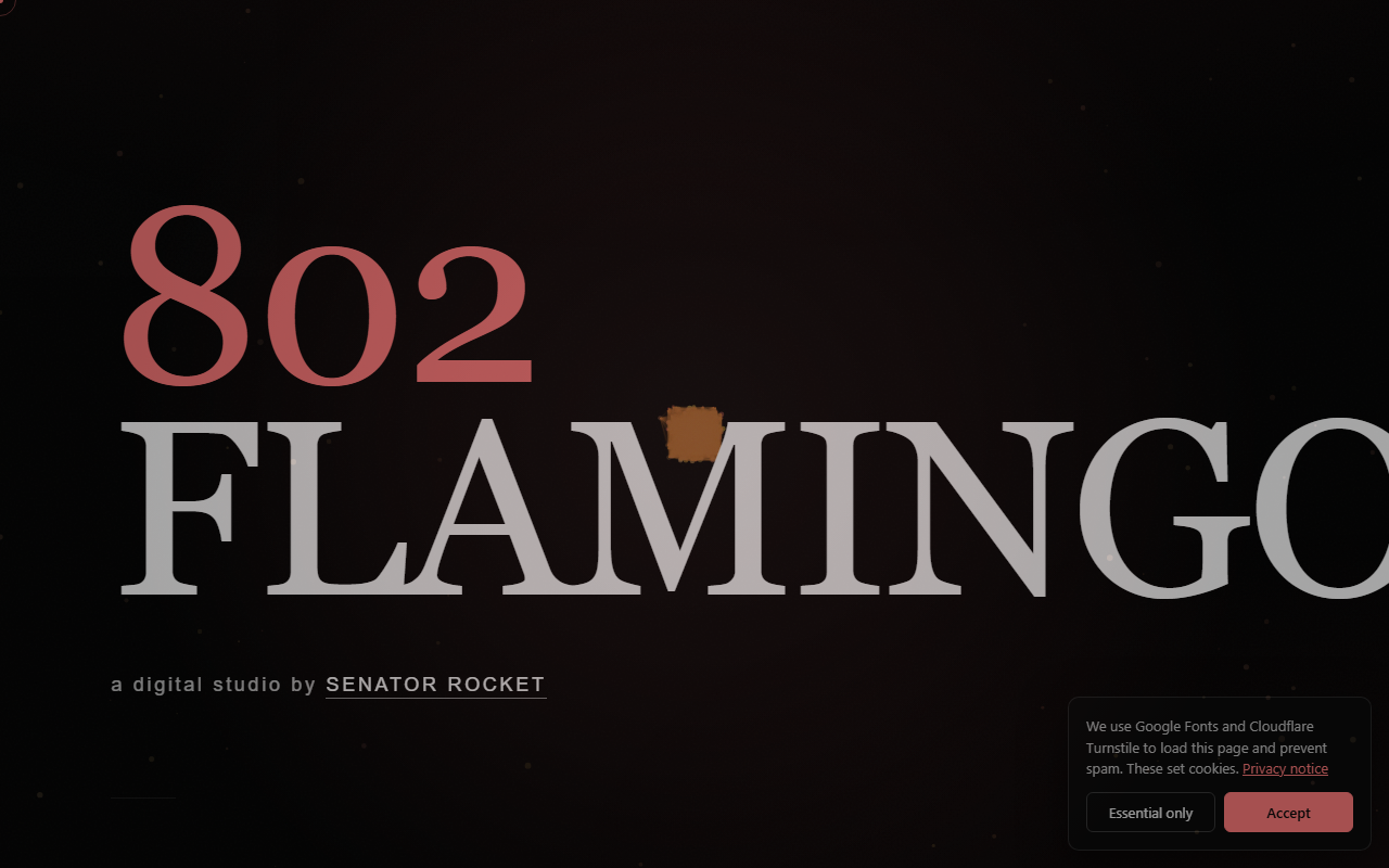 802flamingo.com screenshot