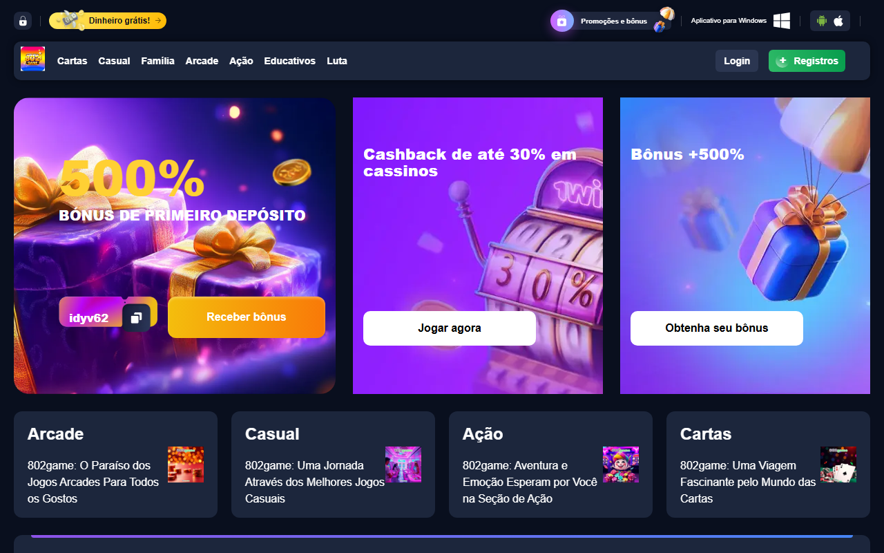 802gamevip.com screenshot