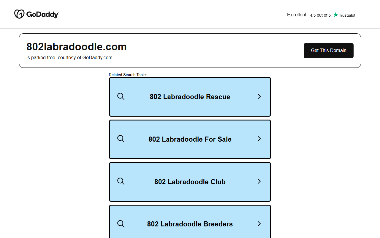 802labradoodle.com screenshot