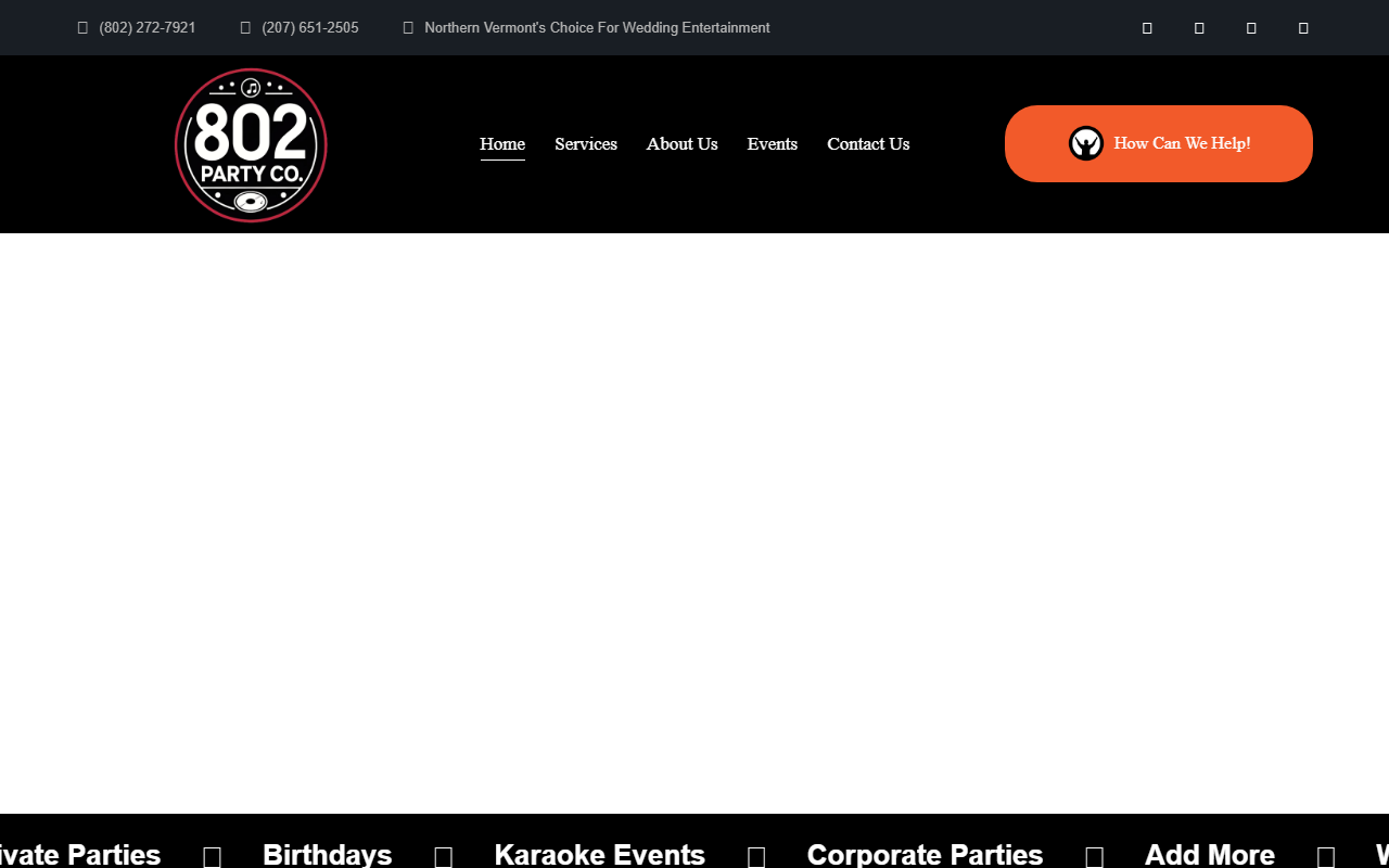 802partyco.com screenshot