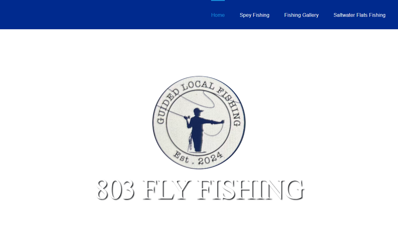 803flyfishing.com screenshot