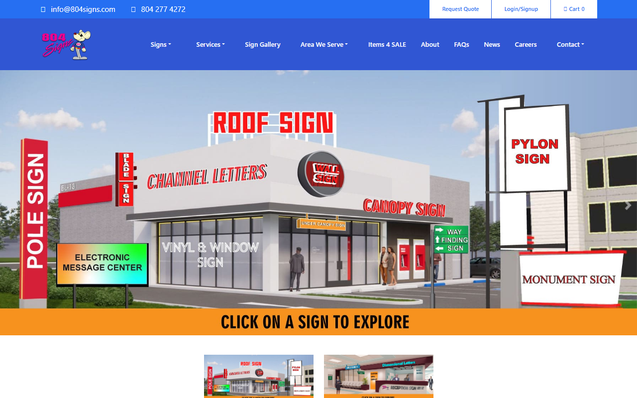 804letters.com screenshot