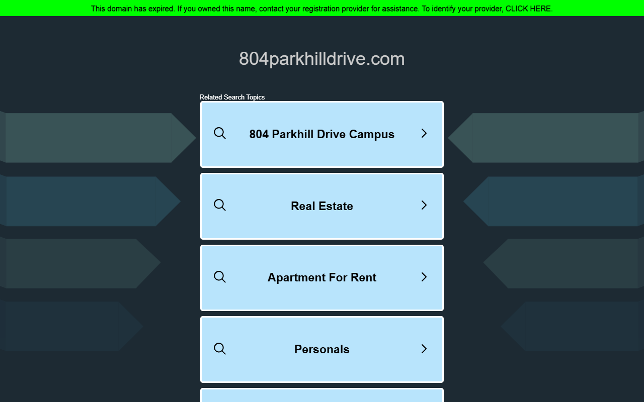 804parkhilldrive.com screenshot