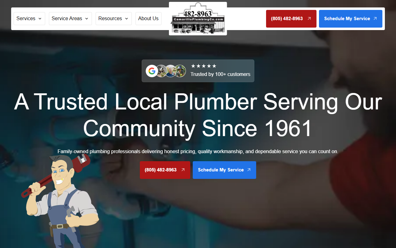 805backflow.com screenshot