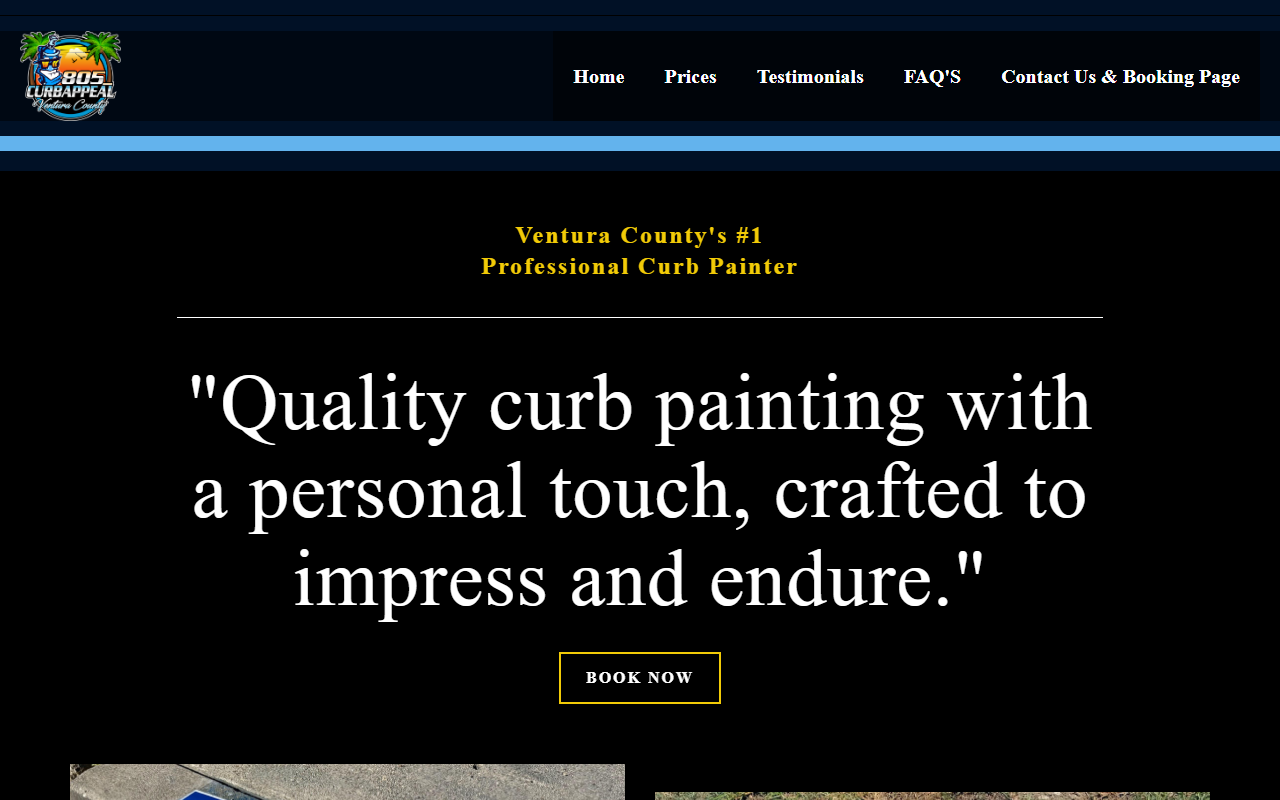 805curbappeal.com screenshot