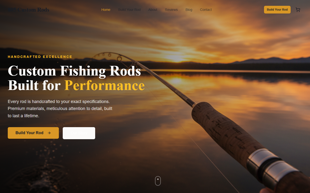 805customrods.com screenshot
