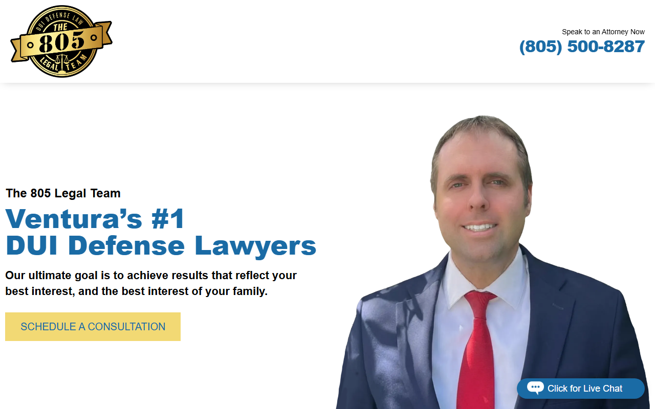 805duilawyers.com screenshot