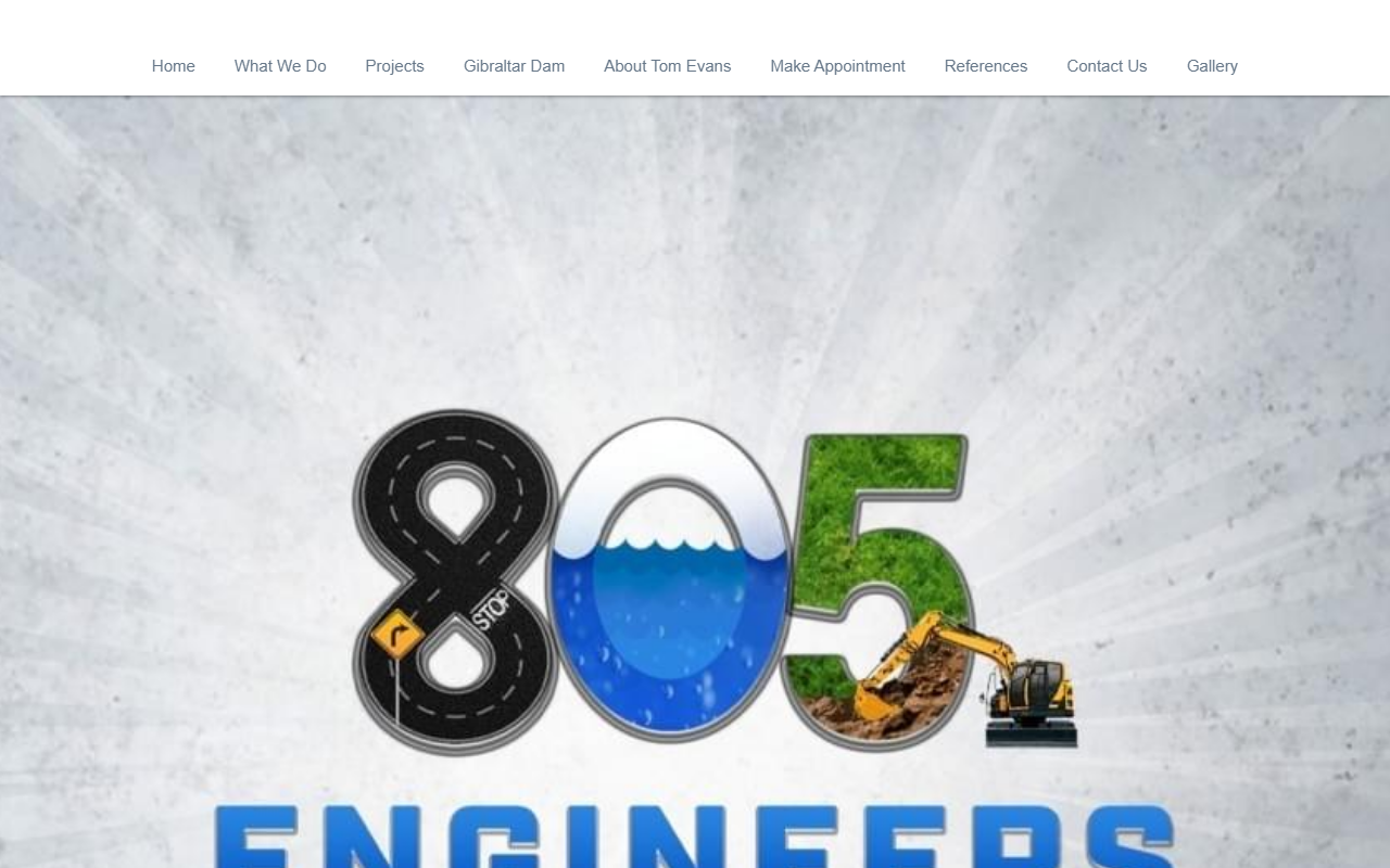 805engineers.com screenshot