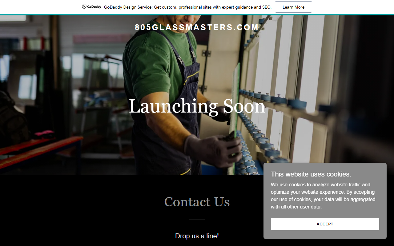 805glassmasters.com screenshot