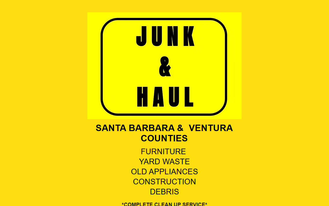 805hauljunk.com screenshot