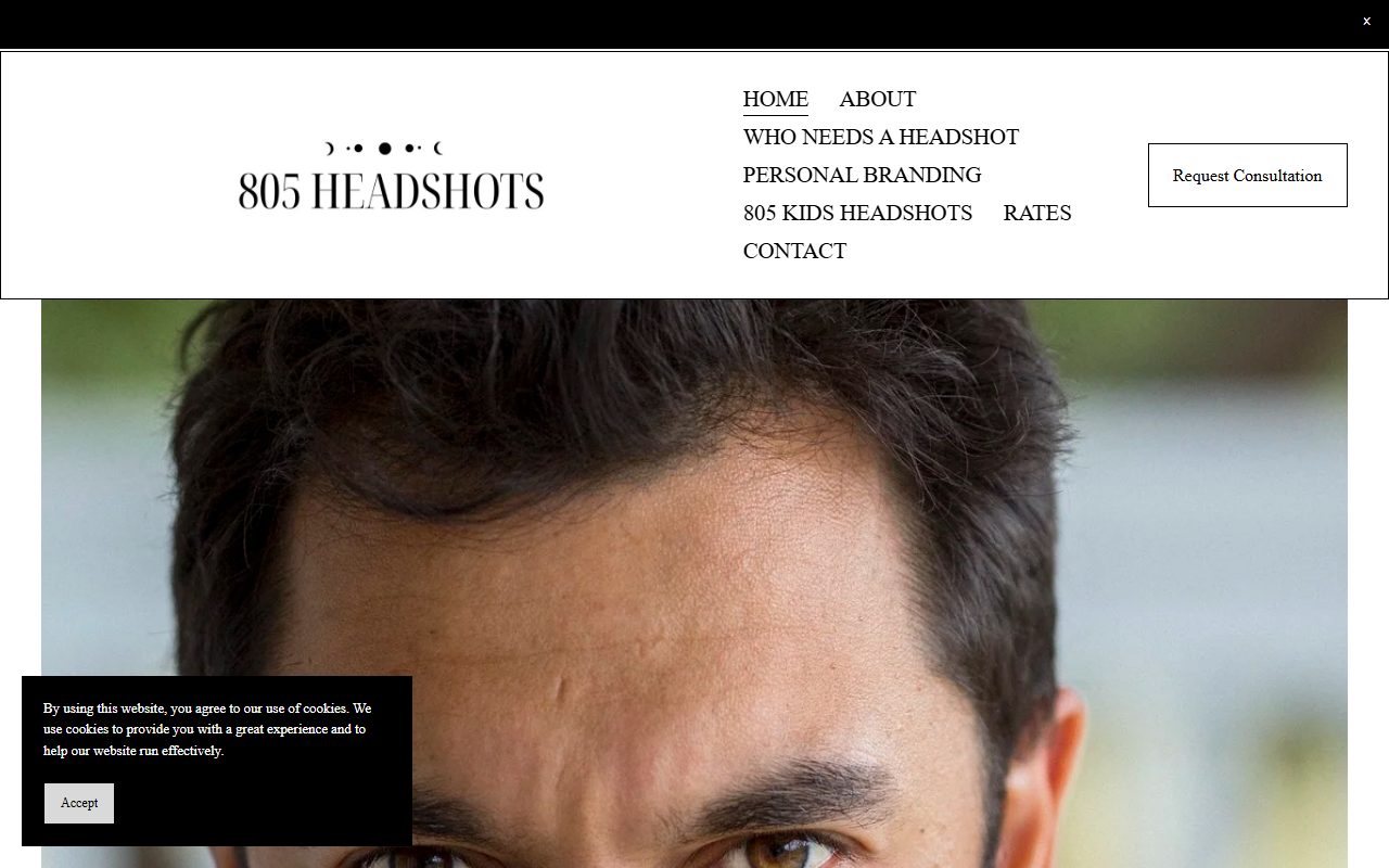 805headshots.com screenshot