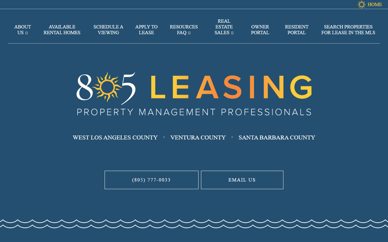 805leasing.com screenshot