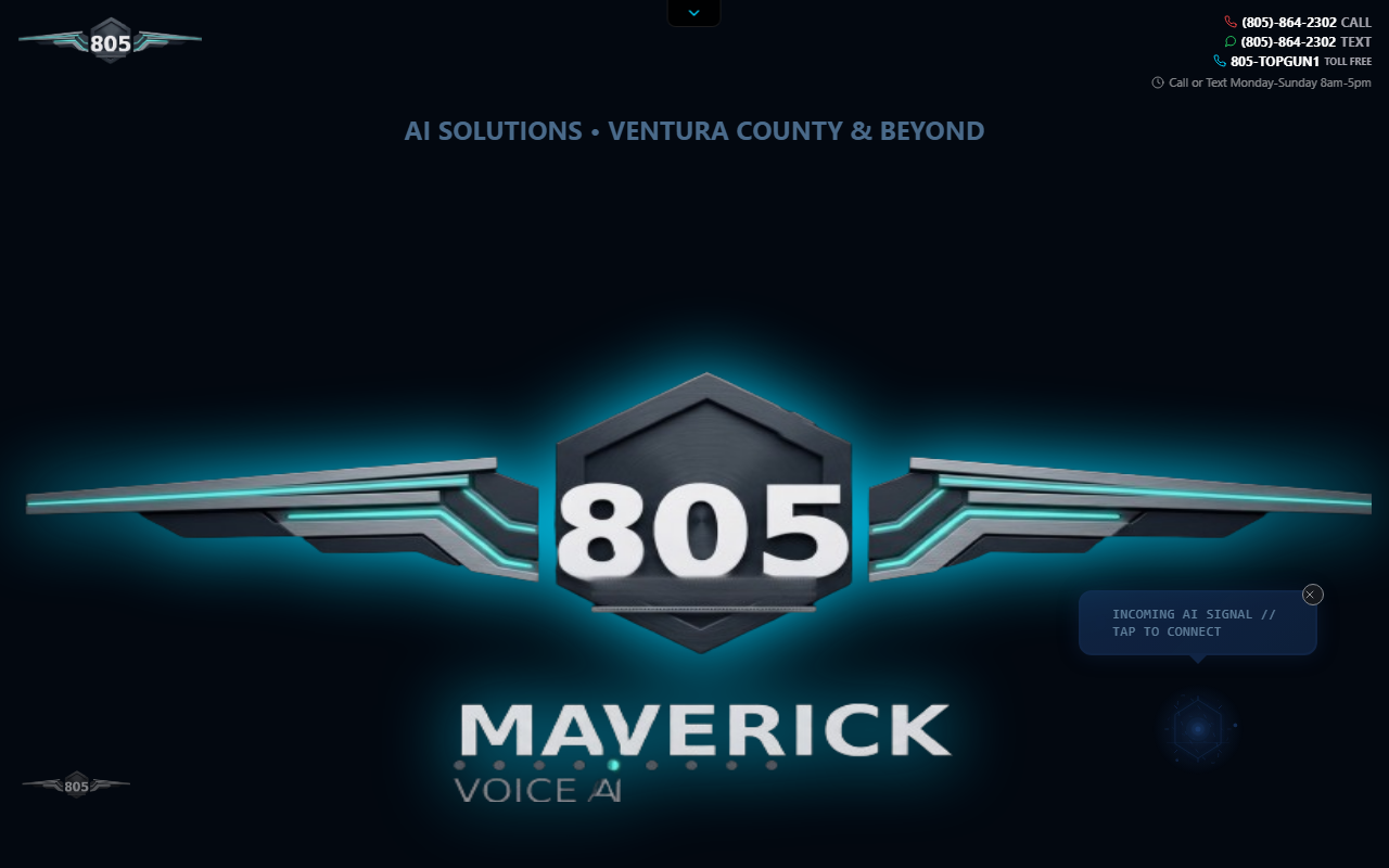 805maverick.com screenshot