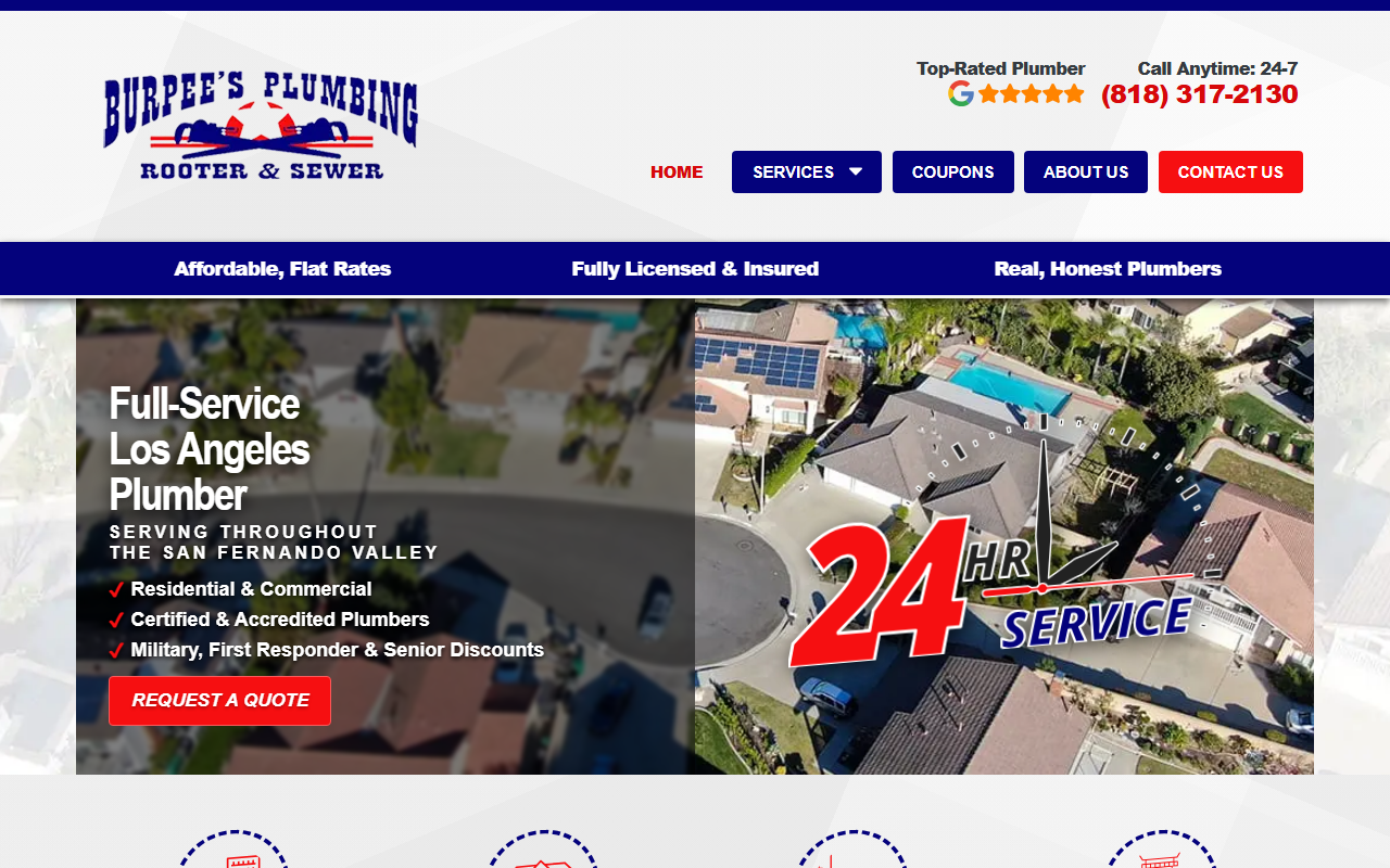 805mechanical.com screenshot