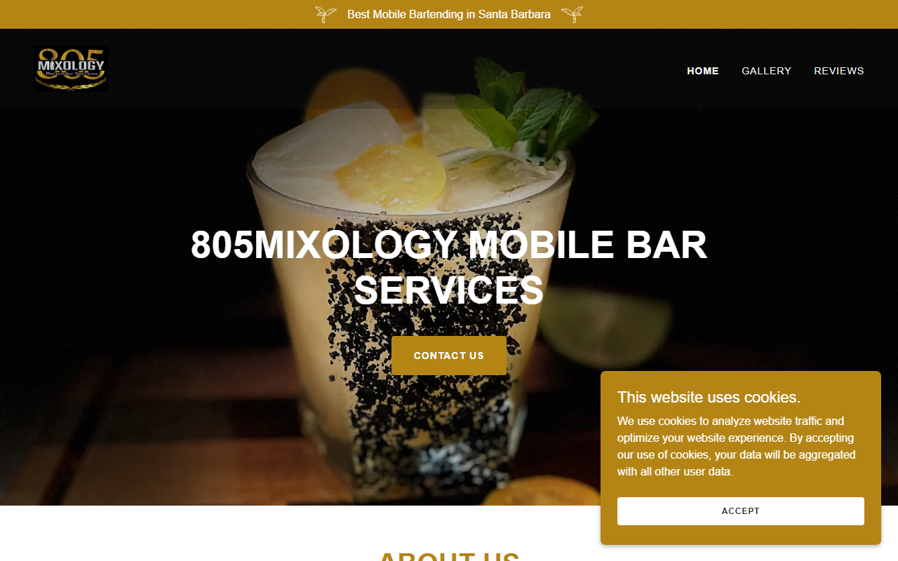 805mixology.com screenshot