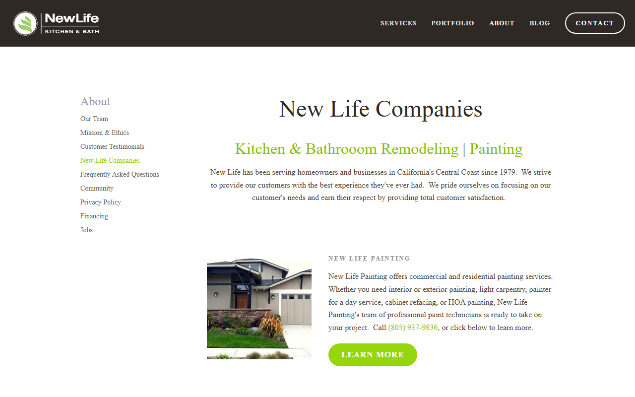 805newlife.com screenshot