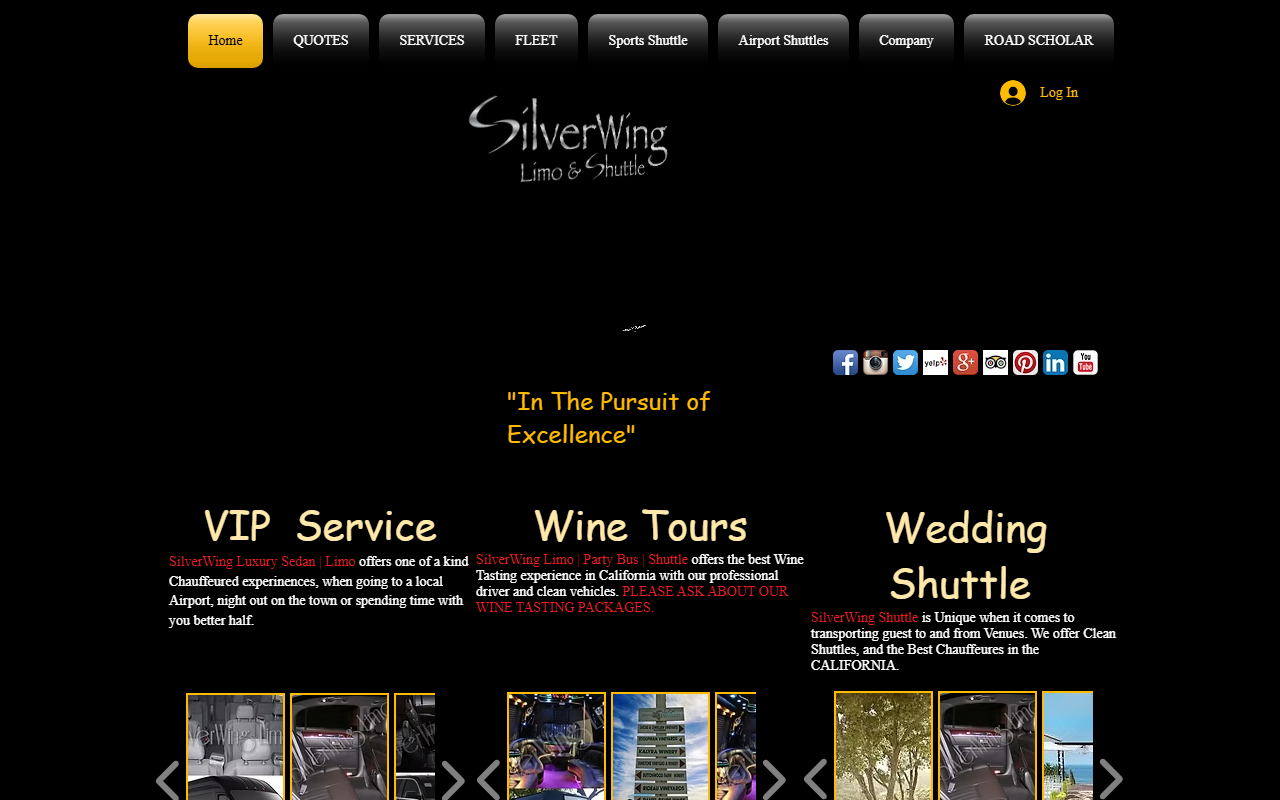 805partybus.com screenshot