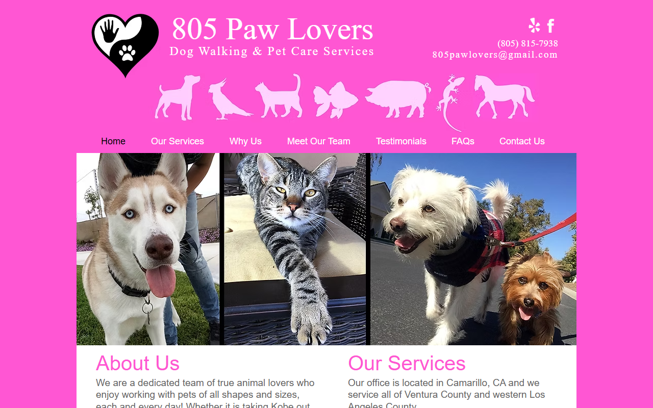 805pawlovers.com screenshot