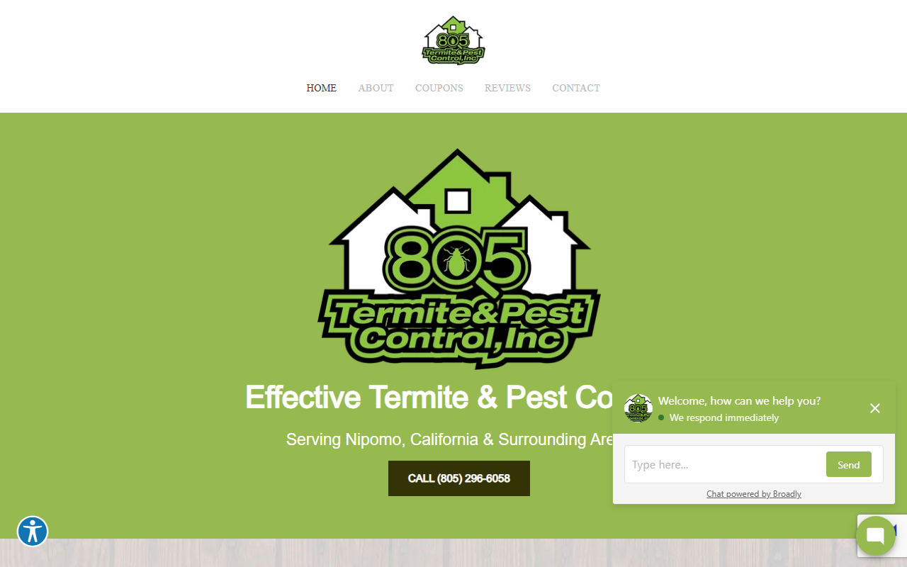 805termite.com screenshot
