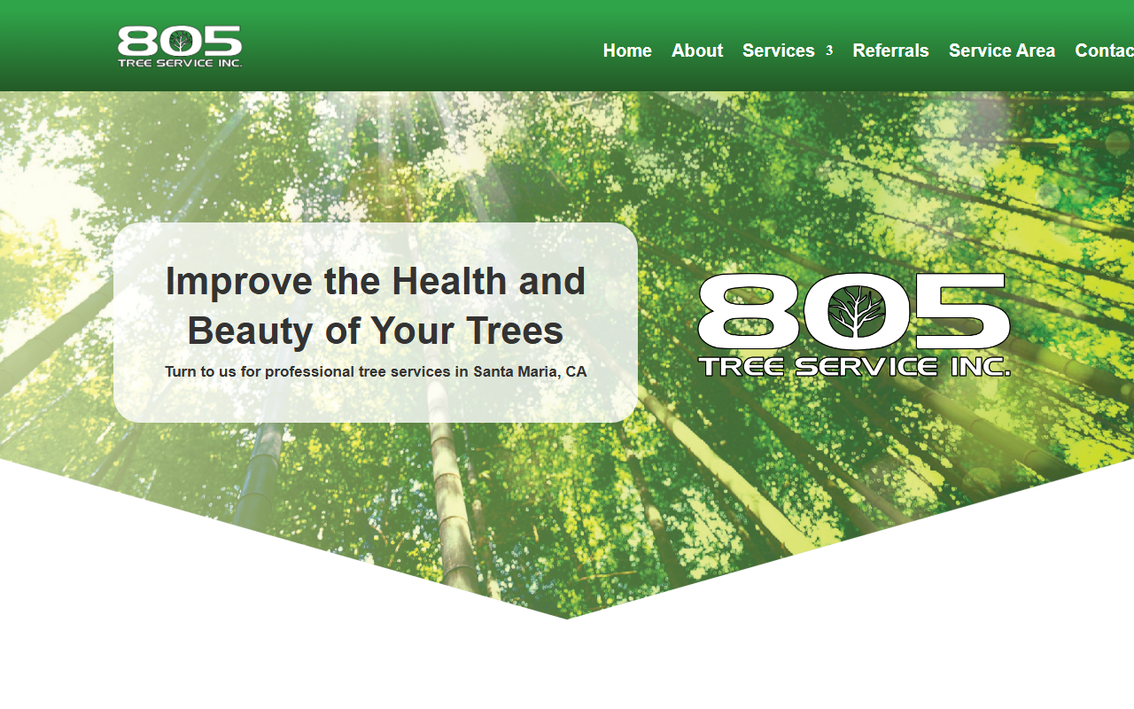805treesvc.com screenshot