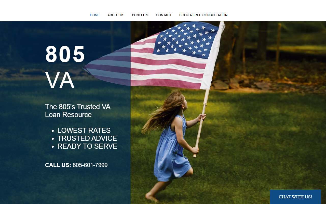 805valoans.com screenshot