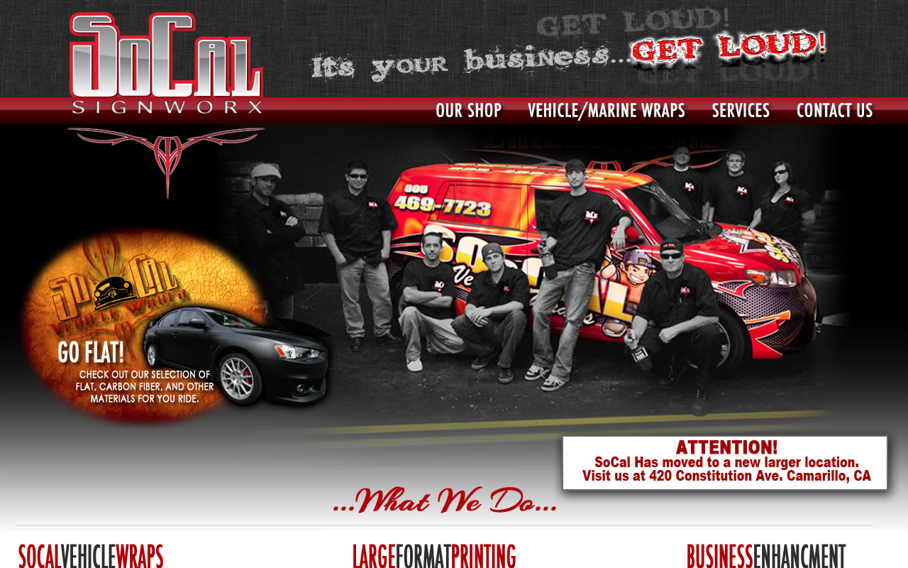 805vehiclewraps.com screenshot