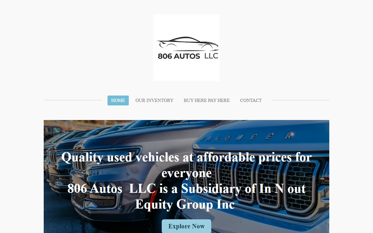 806autosllc.com screenshot