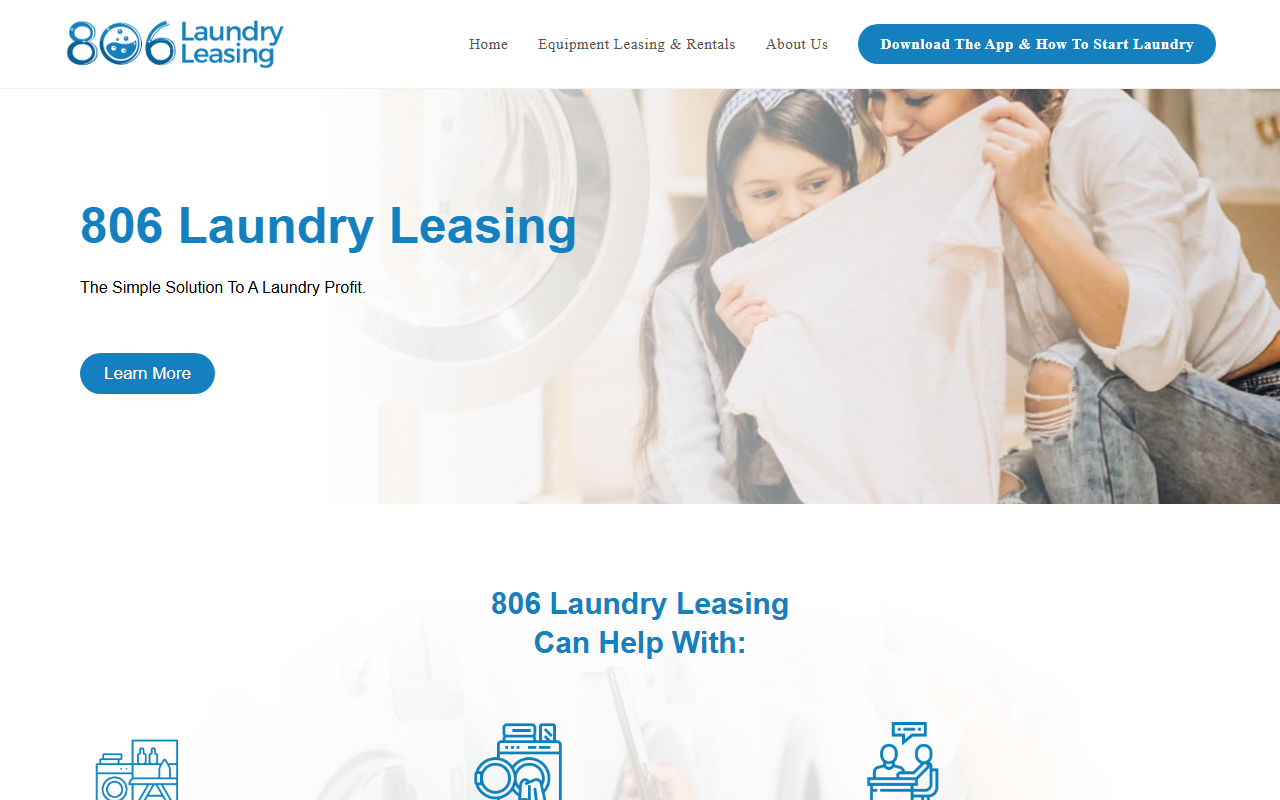 806laundry.com screenshot