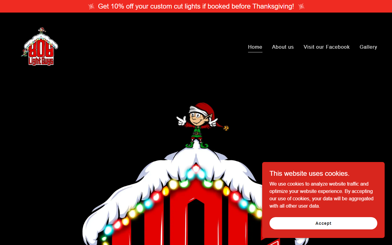 806lightguys.com screenshot