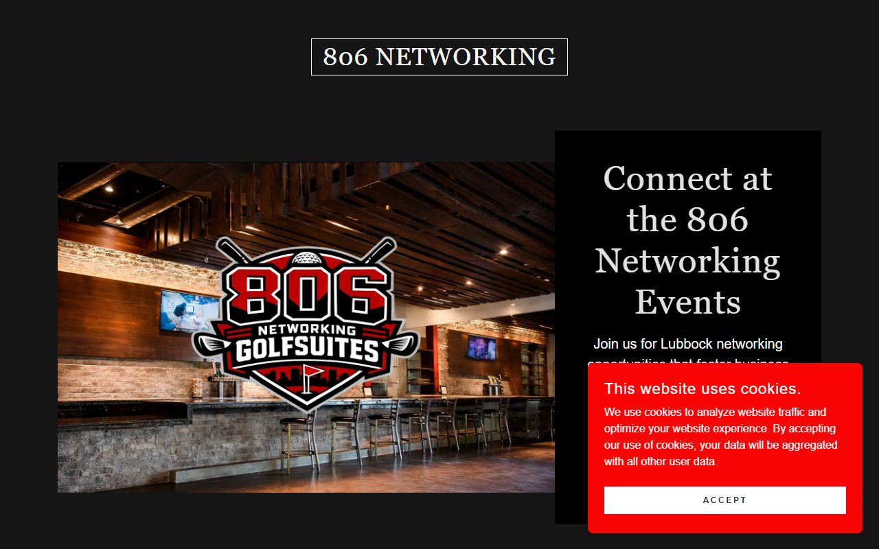 806networking.com screenshot