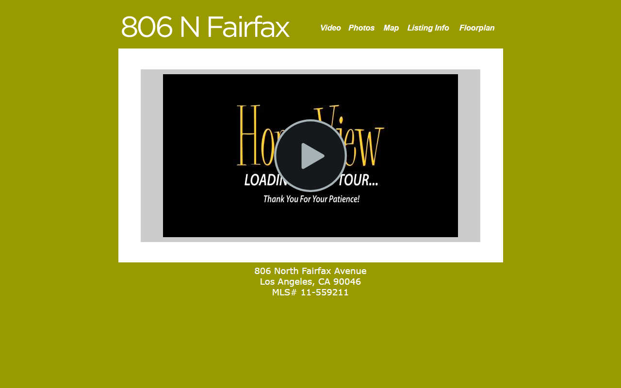 806nfairfax.com screenshot