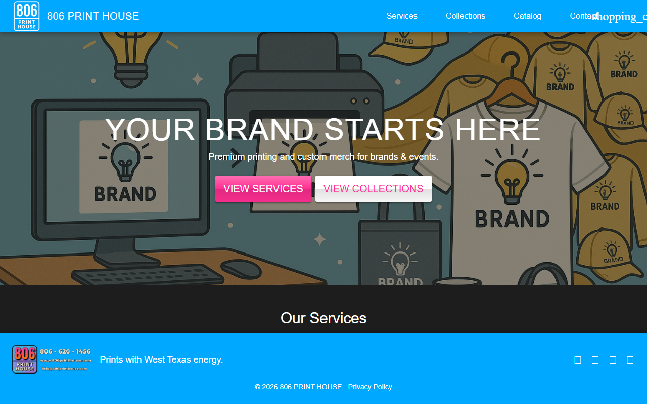806printhouse.com screenshot