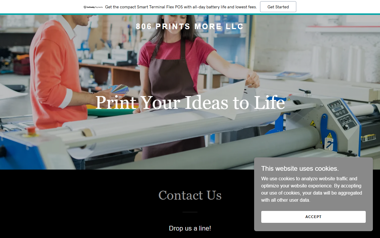 806printsmorellc.com screenshot