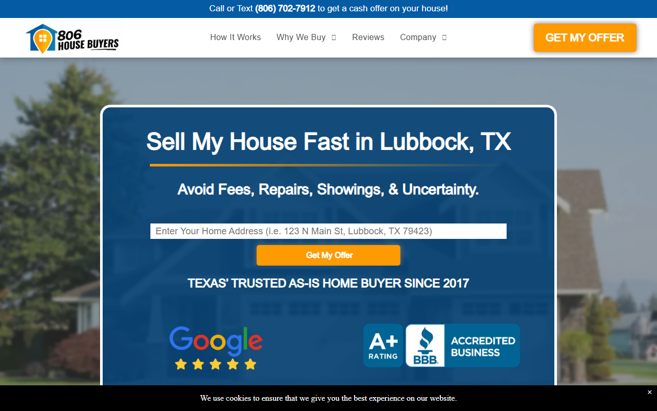 806sellnow.com screenshot