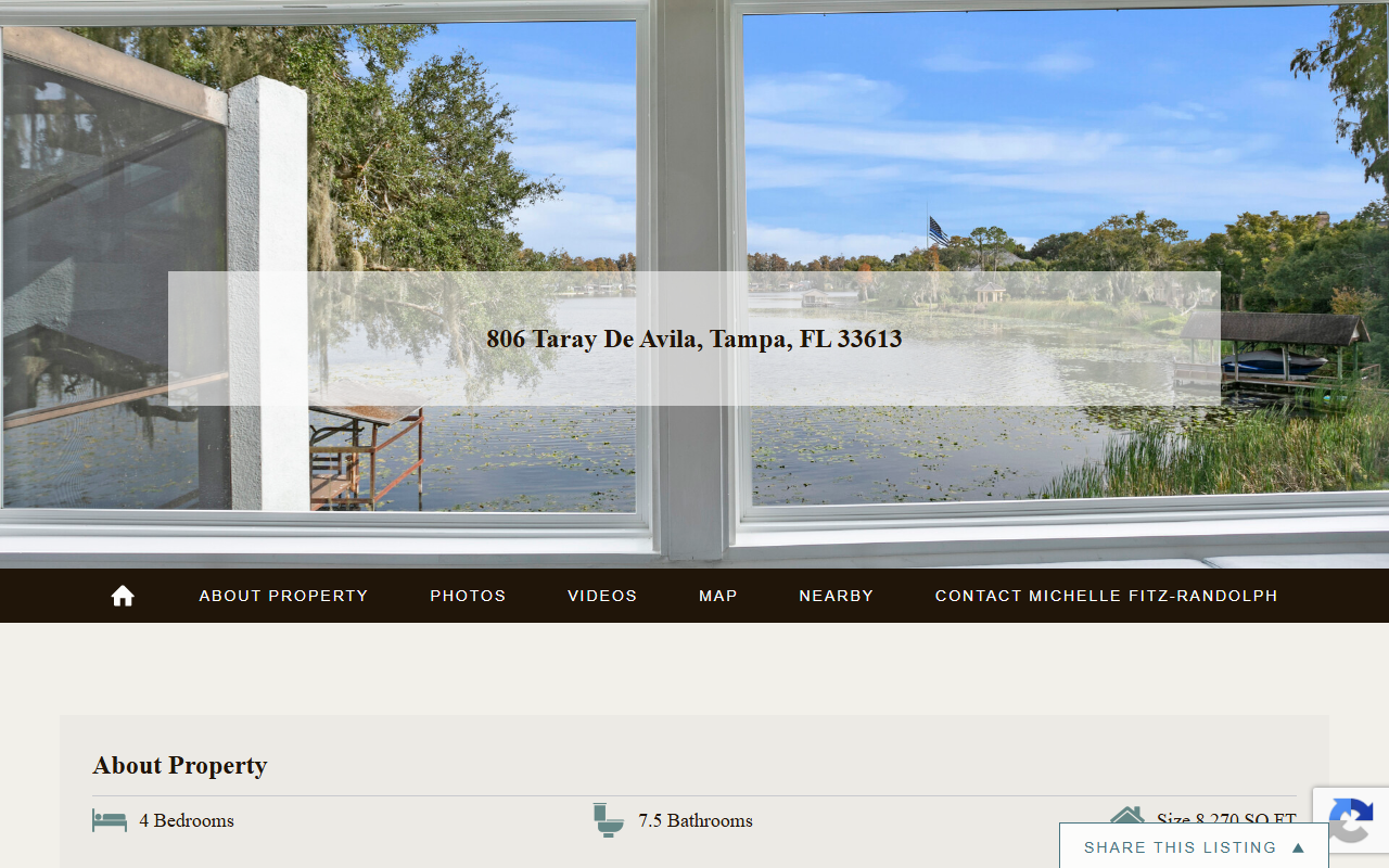 806taraydeavila.com screenshot