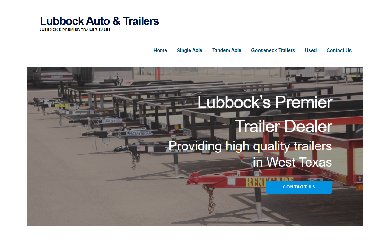 806trailers.com screenshot