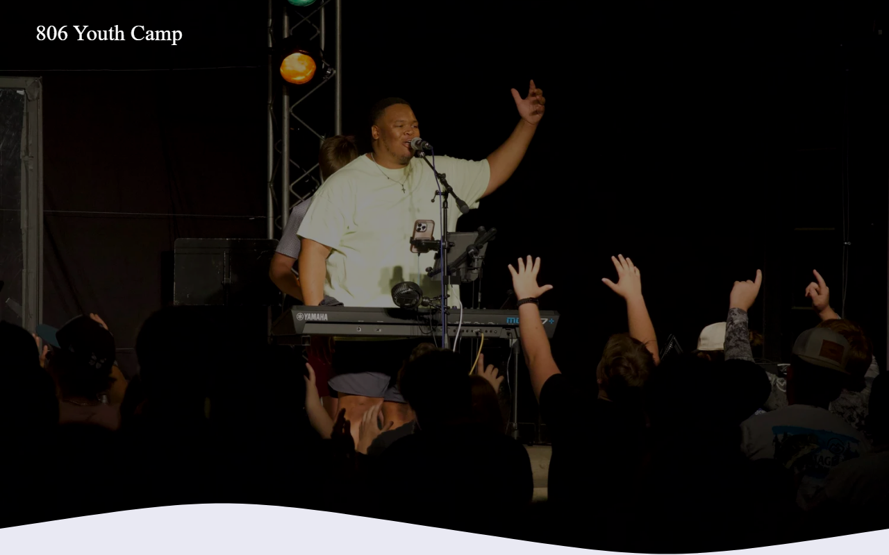 806youthcamp.com screenshot