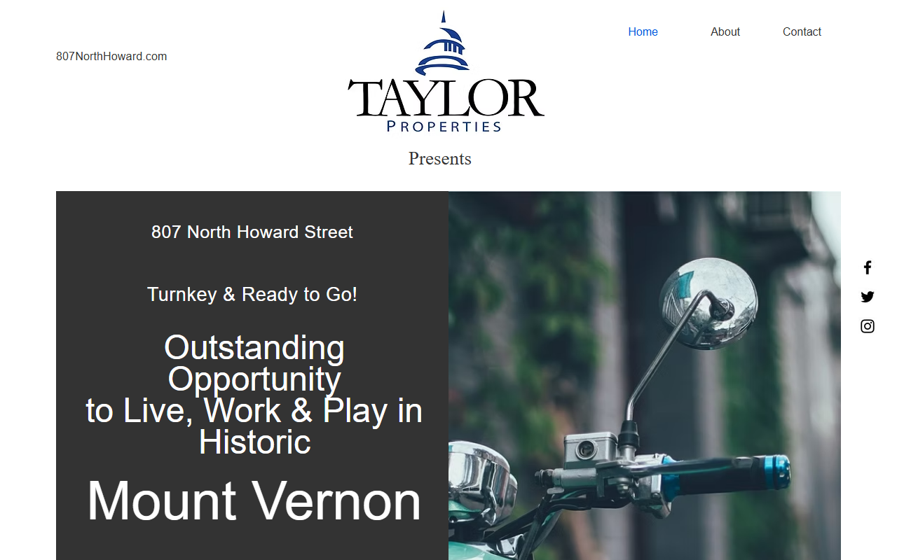 807northhoward.com screenshot