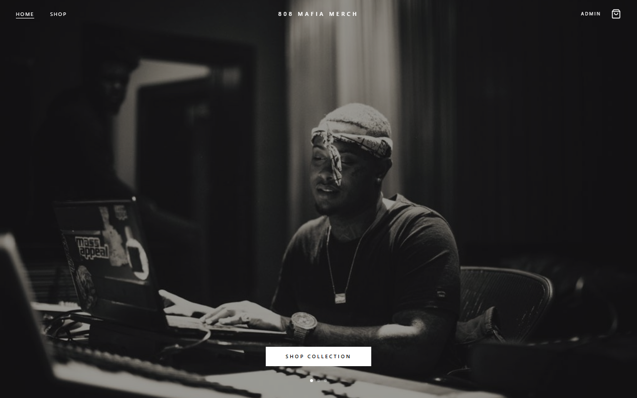 808-mafia-merch.com screenshot