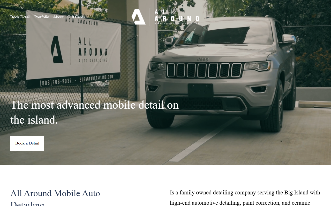 808autodetailing.com screenshot