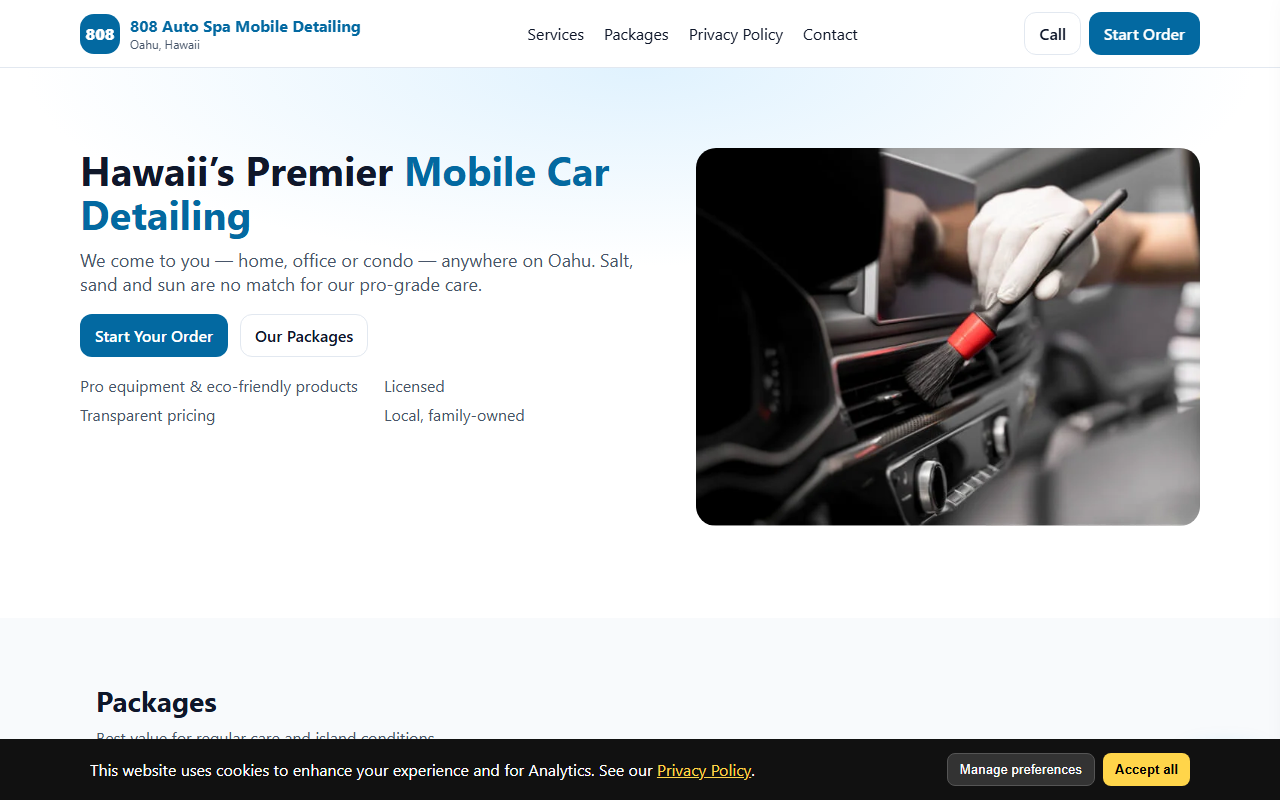 808autospa.com screenshot