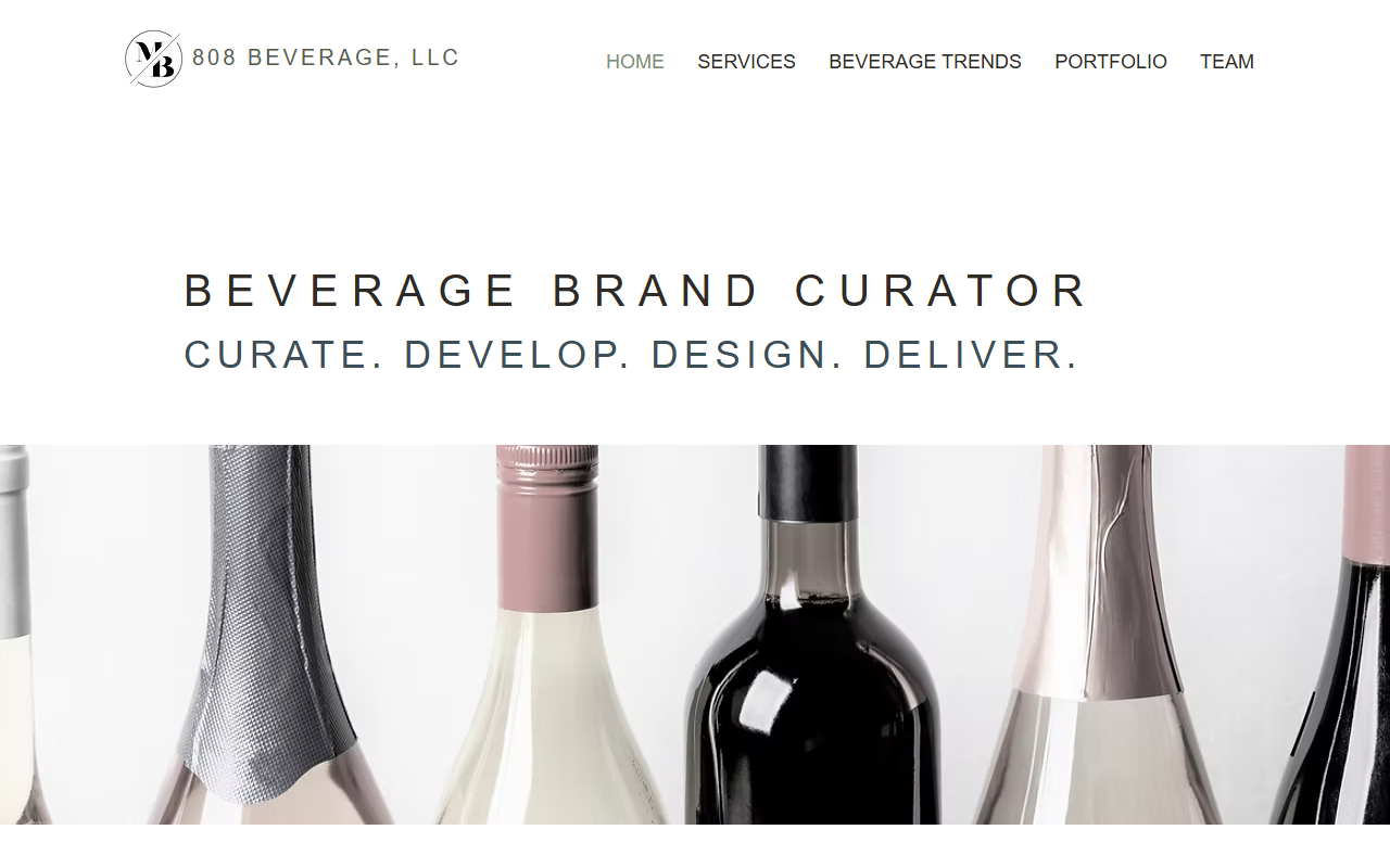 808beverage.com screenshot