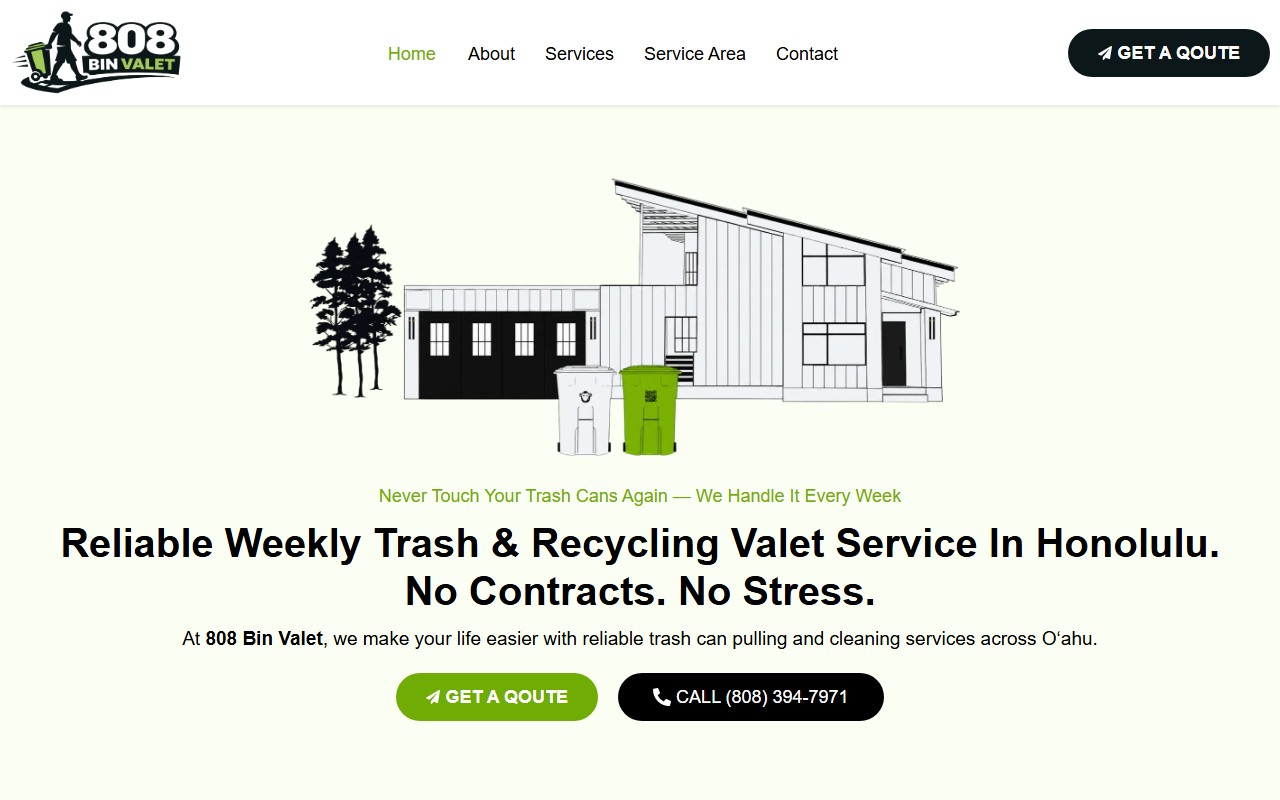 808binvalet.com screenshot