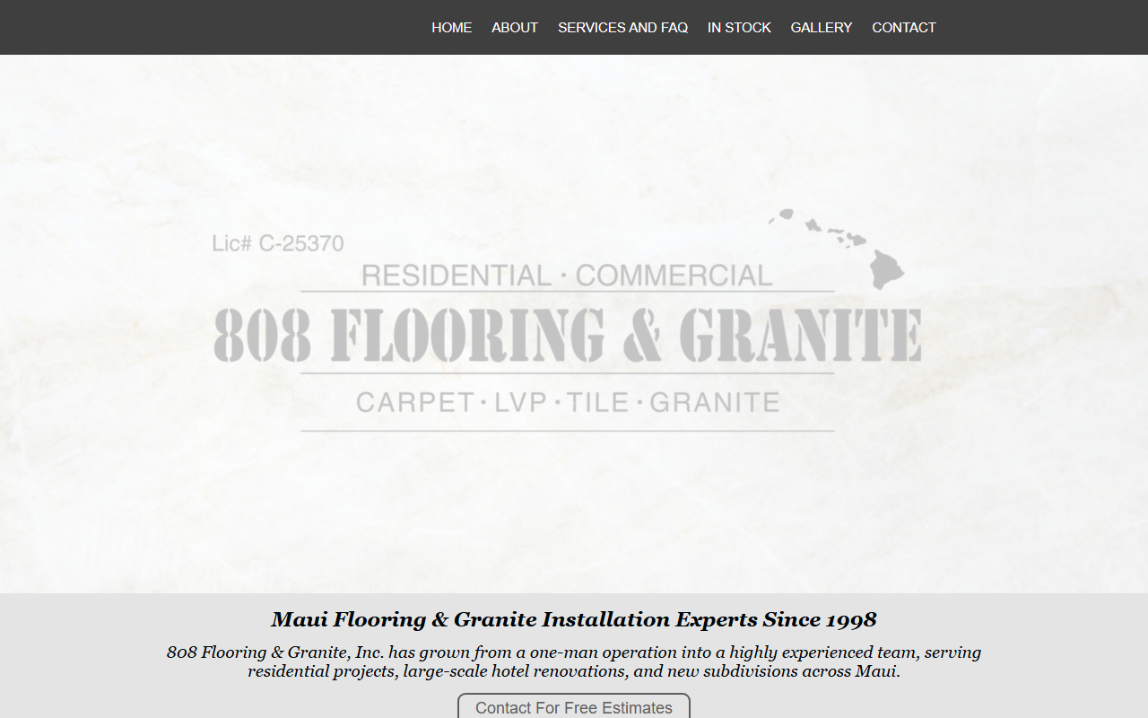 808flooring.com screenshot