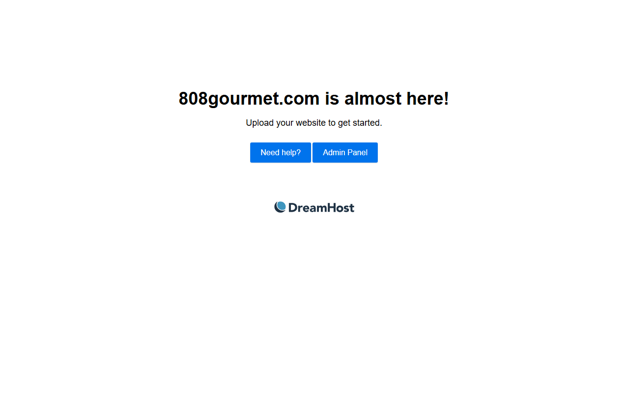 808gourmet.com screenshot