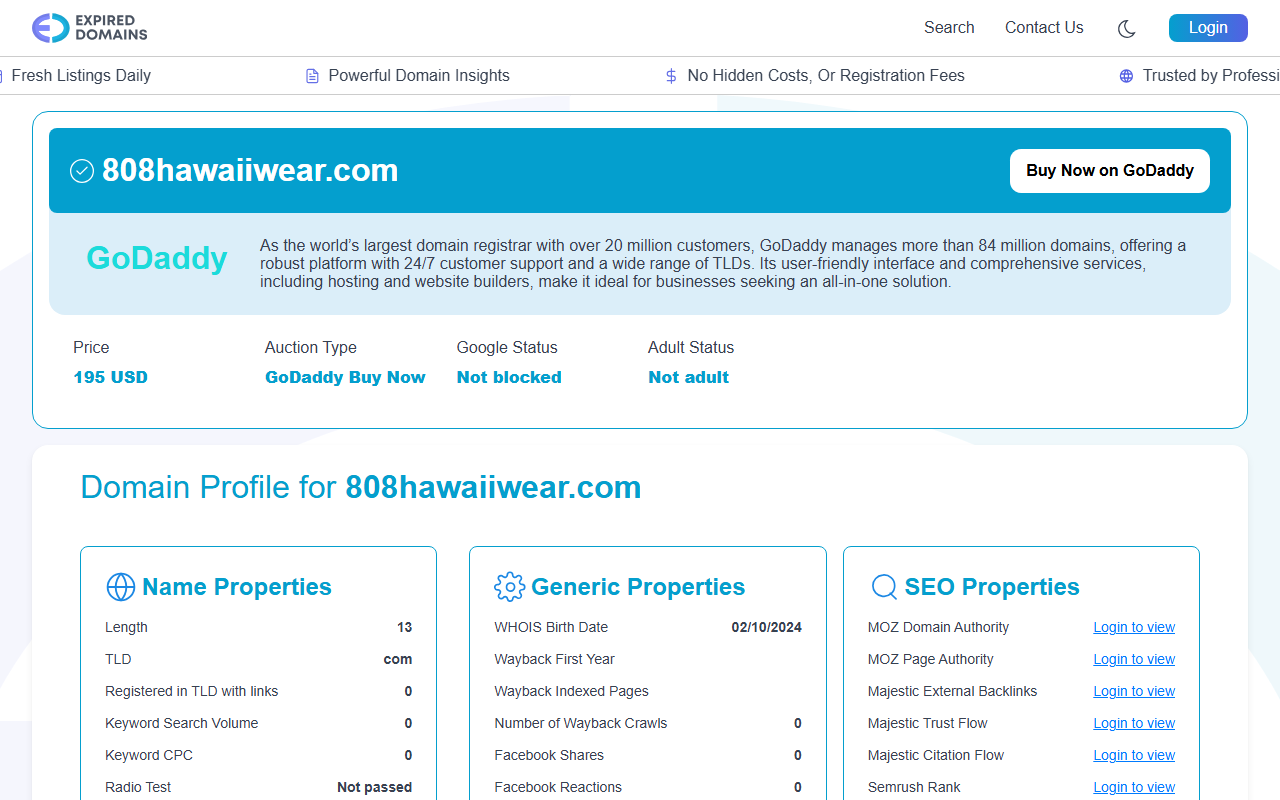 808hawaiiwear.com screenshot